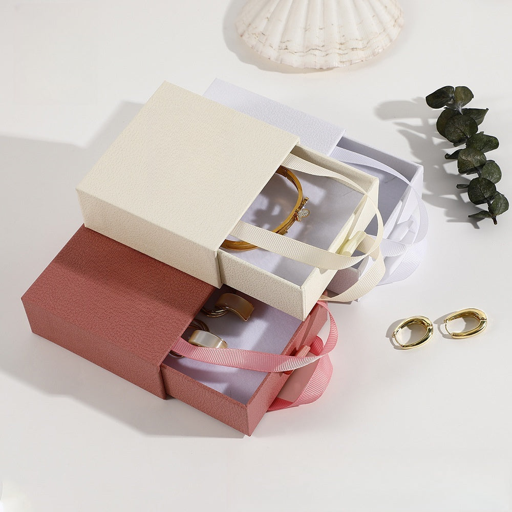 Jewelry drawer gift box, can be placed inside necklaces, rings, earrings