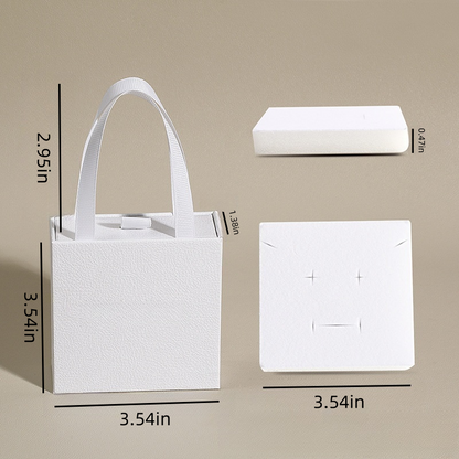 Jewelry drawer gift box, can be placed inside necklaces, rings, earrings. Size chart