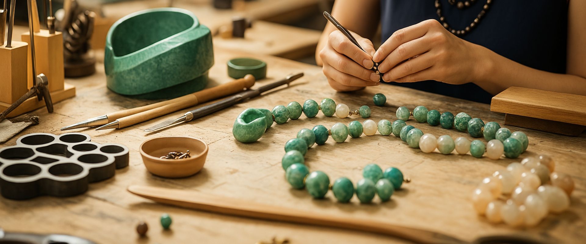 DIY Beads and Handmade Jewelry Supplies Banner - MiniMuse Studio