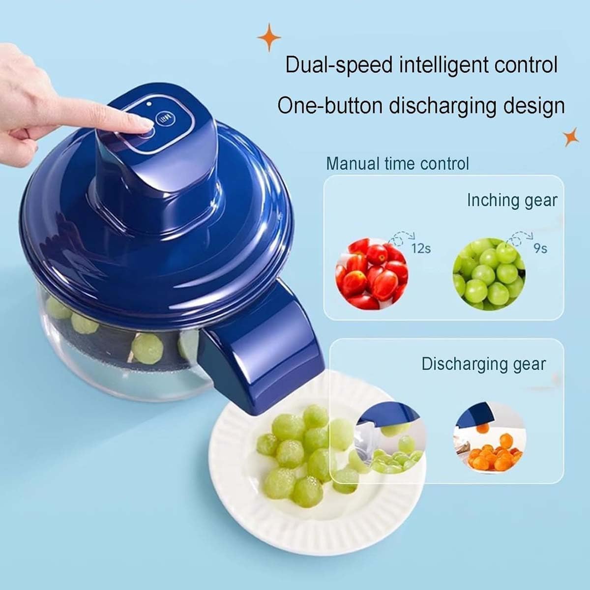 Grape Peeling Machine, 2025 Upgraded New Electric Automatic Garlic Peeler Machine, Rechargeable Home Kitchen Aid Peeler, Small Commercial Fruit Skin Remover Tool for Cherry, Tomatoes