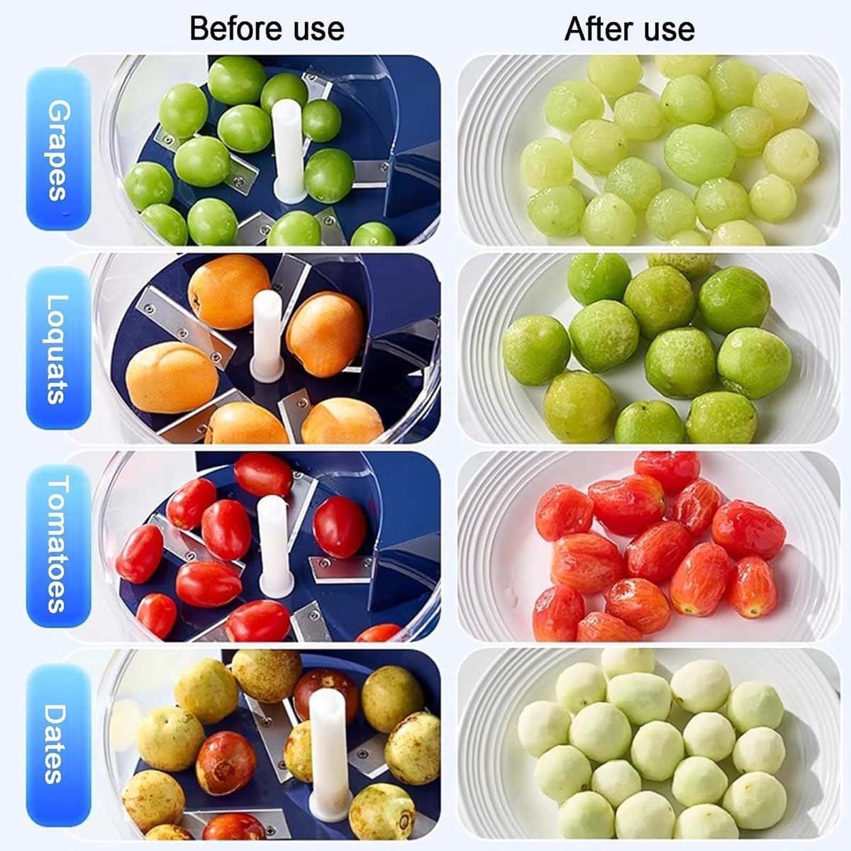 Grape Peeling Machine, 2025 Upgraded New Electric Automatic Garlic Peeler Machine, Rechargeable Home Kitchen Aid Peeler, Small Commercial Fruit Skin Remover Tool for Cherry, Tomatoes
